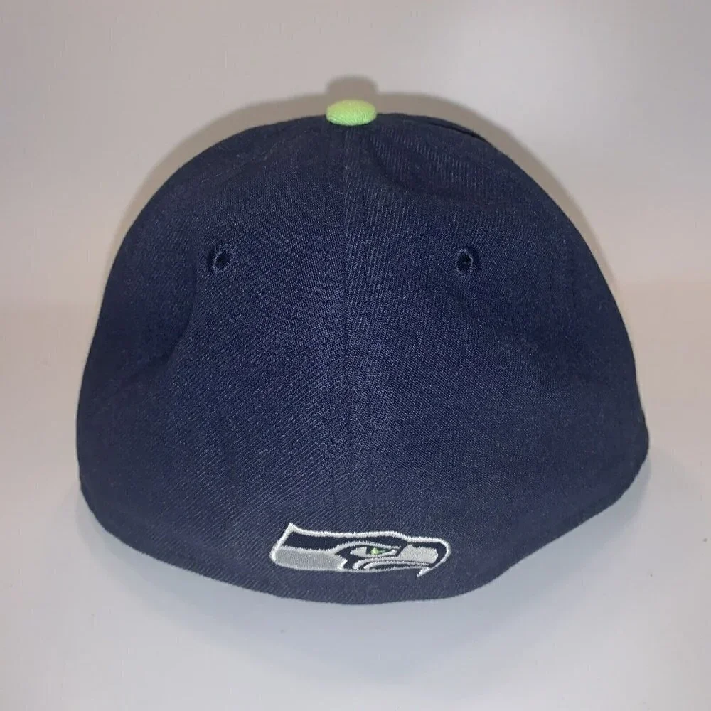 New Era 59fifty Seattle Seahawks NFL Hat Cap‎ Size 7 1/8